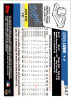 2006 Topps Derek Lowe #547