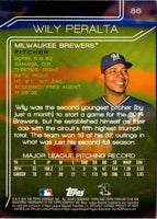 2015 Stadium Club Wily Peralta #86
