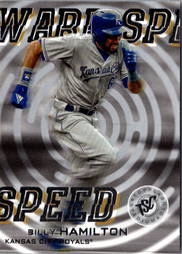 2019 Stadium Club Warp Speed Billy Hamilton #WS-4