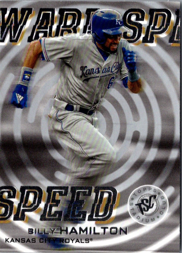 2019 Stadium Club Warp Speed Billy Hamilton