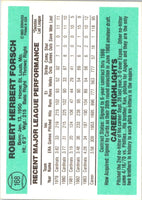 1984 Donruss Bob Forsch #168