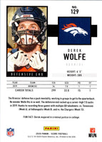 2020 Score Derek Wolfe #129