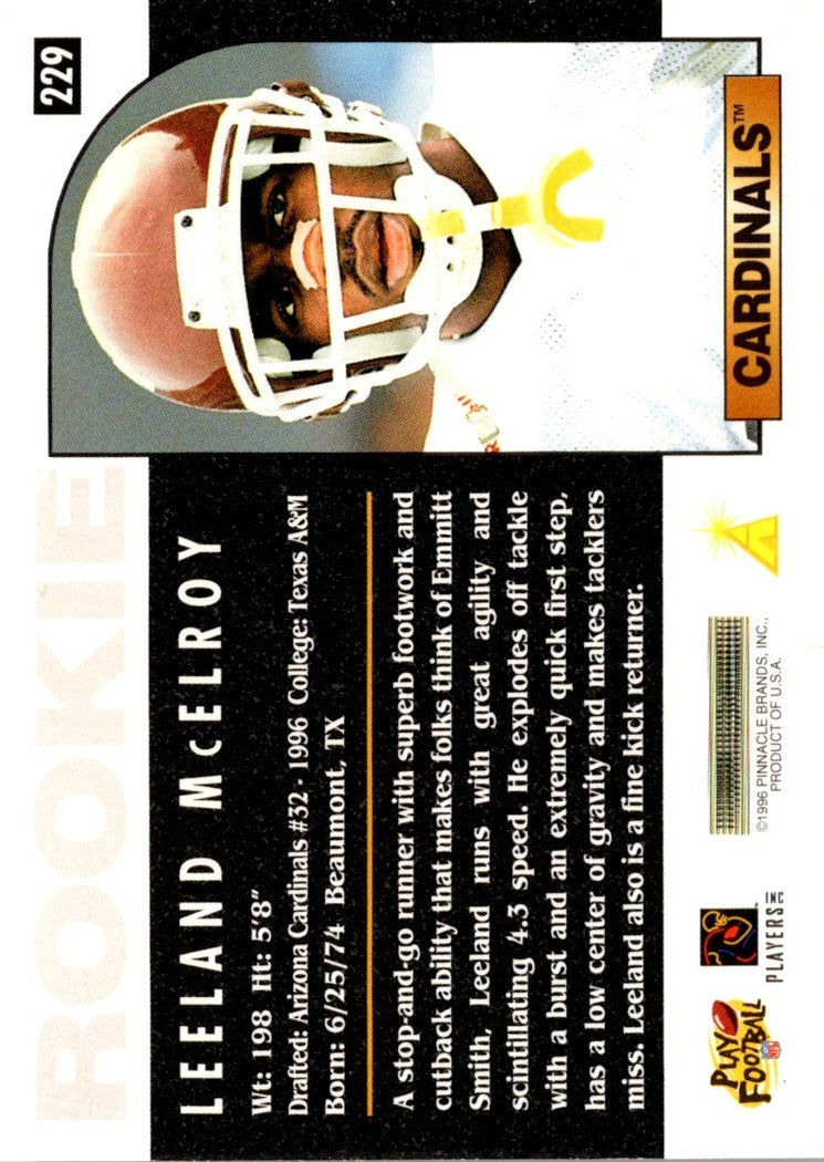 1996 Score Leeland McElroy