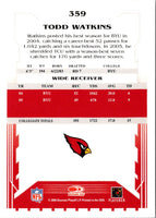 2006 Score Todd Watkins #359