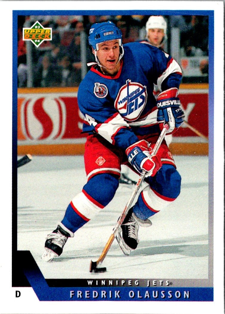 1993 Upper Deck Fredrik Olausson