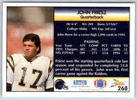 1998 Pacific John Friesz #268