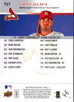 2008 Upper Deck Troy Glaus #757