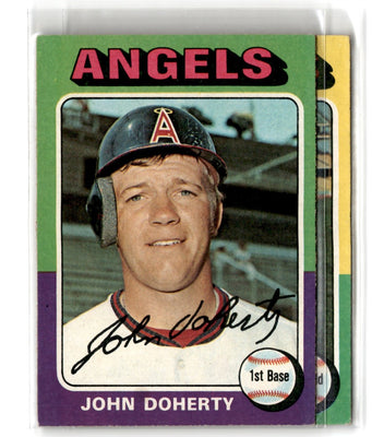 1975 Topps John Doherty #524 Rookie EXMT