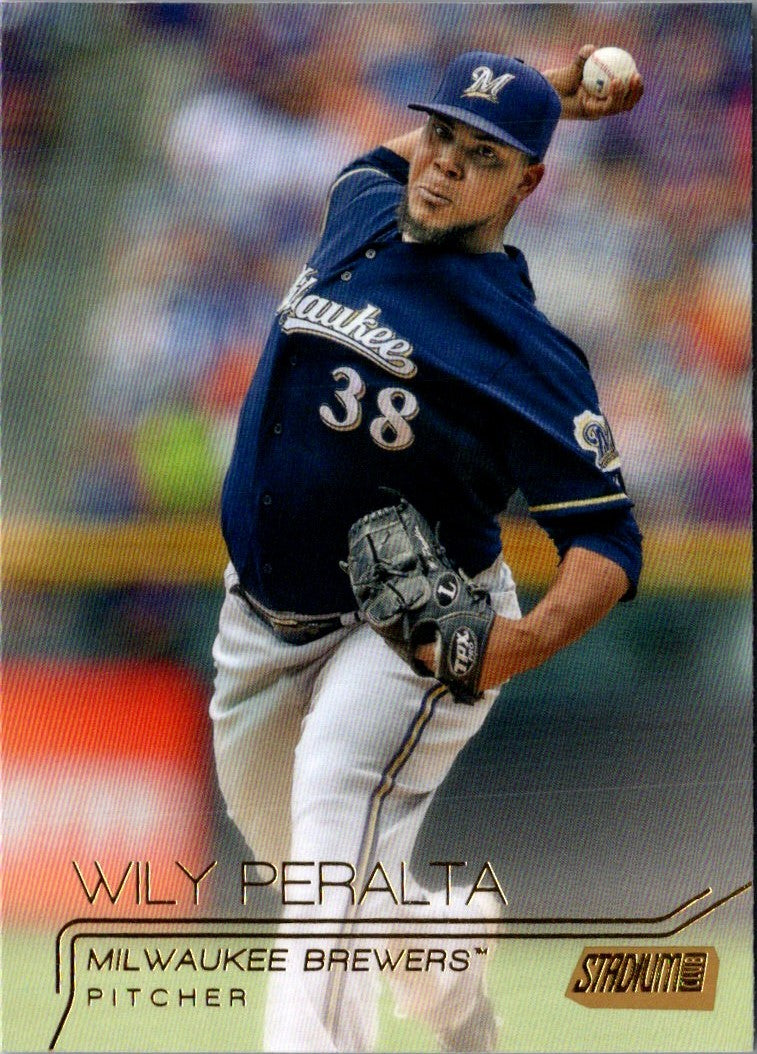 2015 Stadium Club Wily Peralta