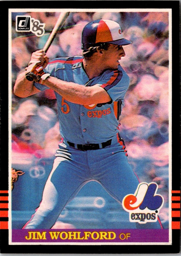 1985 Donruss Jim Wohlford #585