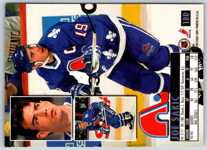 1994 Ultra Joe Sakic