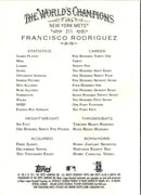 2011 Topps Allen & Ginter Francisco Rodriguez