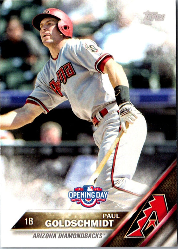 2016 Topps Opening Day Paul Goldschmidt #OD-199