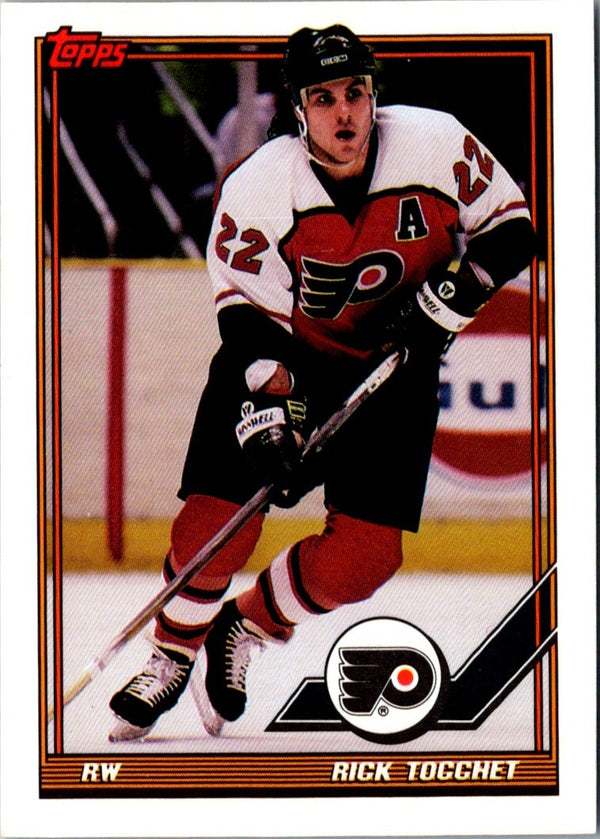 1991 Topps Rick Tocchet #160