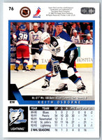 1993 Upper Deck Keith Osborne #76 Rookie