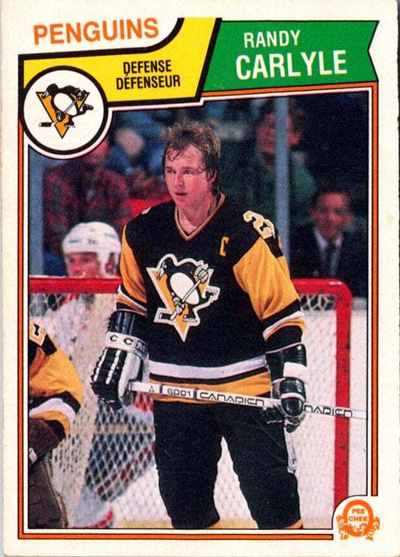 1983 O-Pee-Chee Randy Carlyle #278