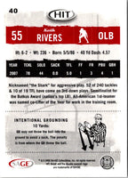 2008 SAGE HIT Keith Rivers #40