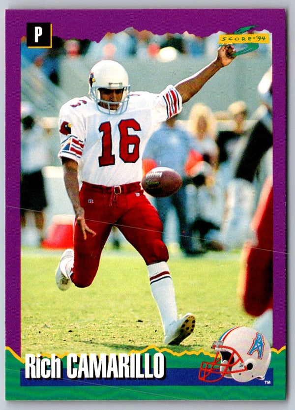 1994 Score Rich Camarillo #168