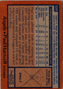 1978 Topps Paul Hartzell