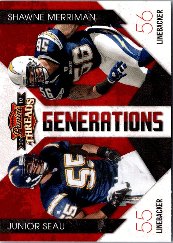 2010 Panini Adrenalyn XL Shawne Merriman #324