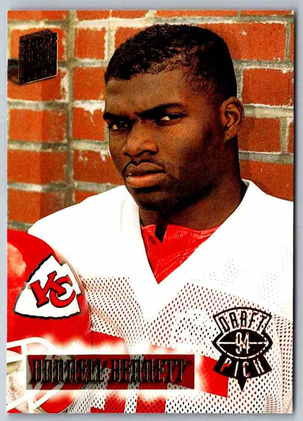 1994 Topps Stadium Club Football Donnell Bennett #462