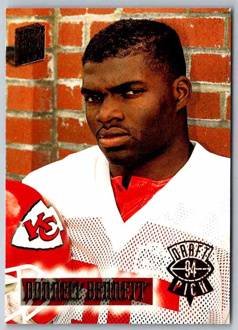 1994 Topps Stadium Club Football Donnell Bennett