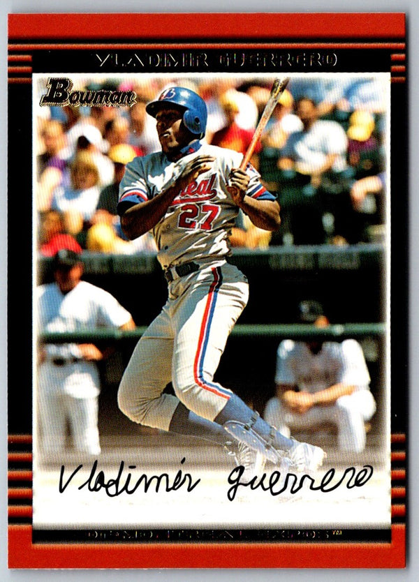 2002 Bowman Vladimir Guerrero #57