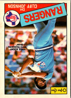 1984 O-Pee-Chee Cliff Johnson #221