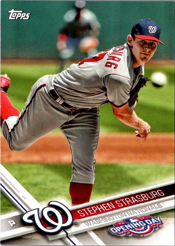 2017 Topps Opening Day Stephen Strasburg #174