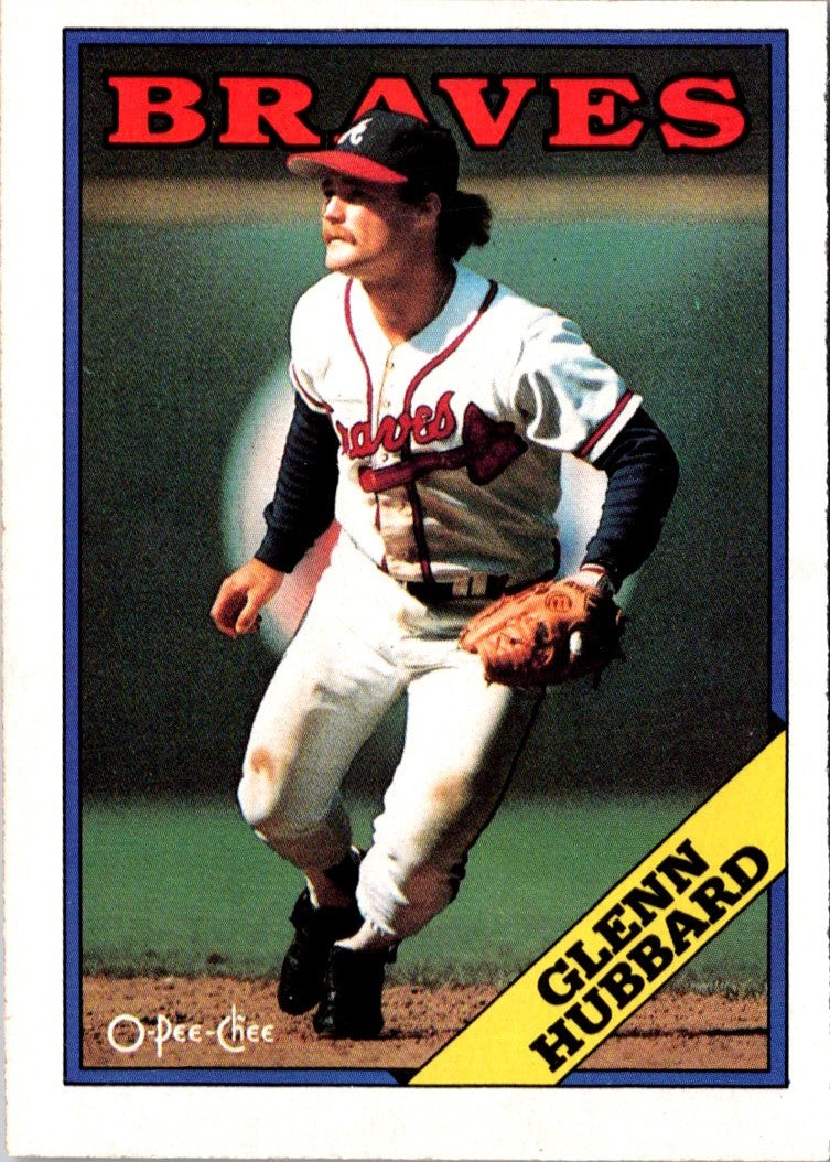 1988 O-Pee-Chee Glenn Hubbard