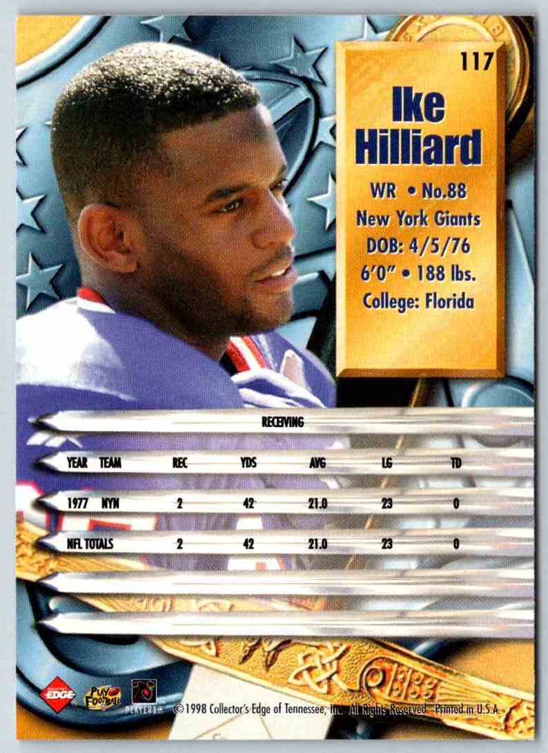 1998 Edge Ike Hilliard