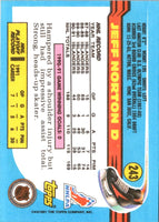 1991 Topps Jeff Norton #243