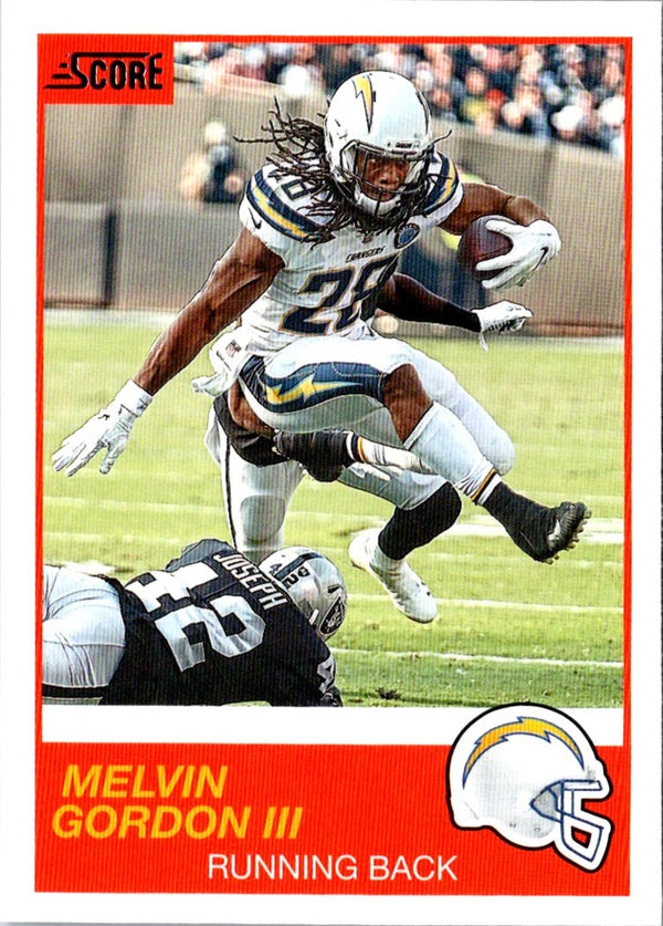 2019 Score Melvin Gordon III #23