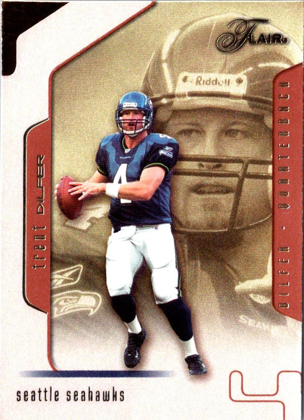 2002 Flair Trent Dilfer #73