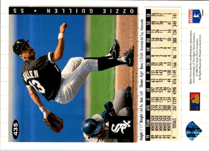 1994 Collector's Choice Silver Ozzie Guillen