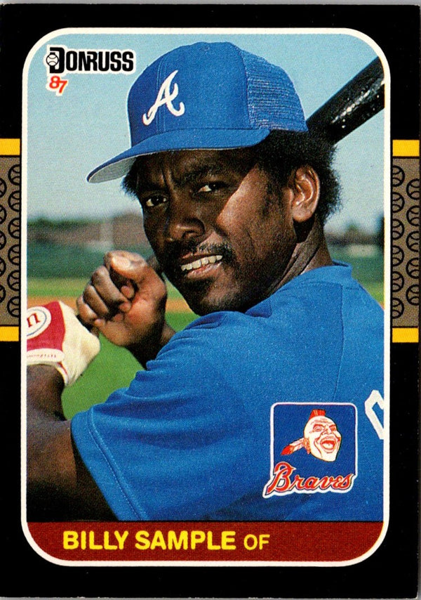 1987 Donruss Billy Sample #143