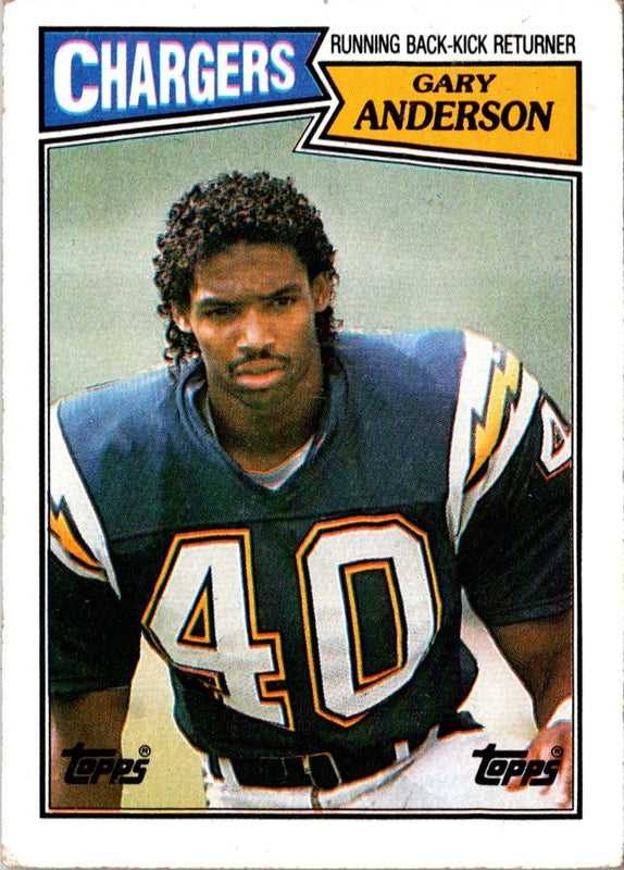 1987 Topps Gary Anderson #341