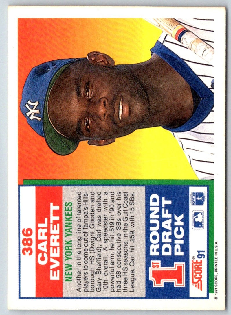 1991 Score Carl Everett