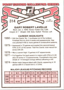 1981 Donruss Gary Lavelle