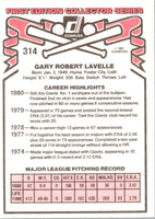 1981 Donruss Gary Lavelle #314