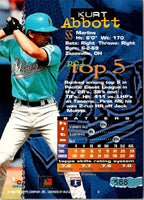 1994 Stadium Club Kurt Abbott #588 Rookie