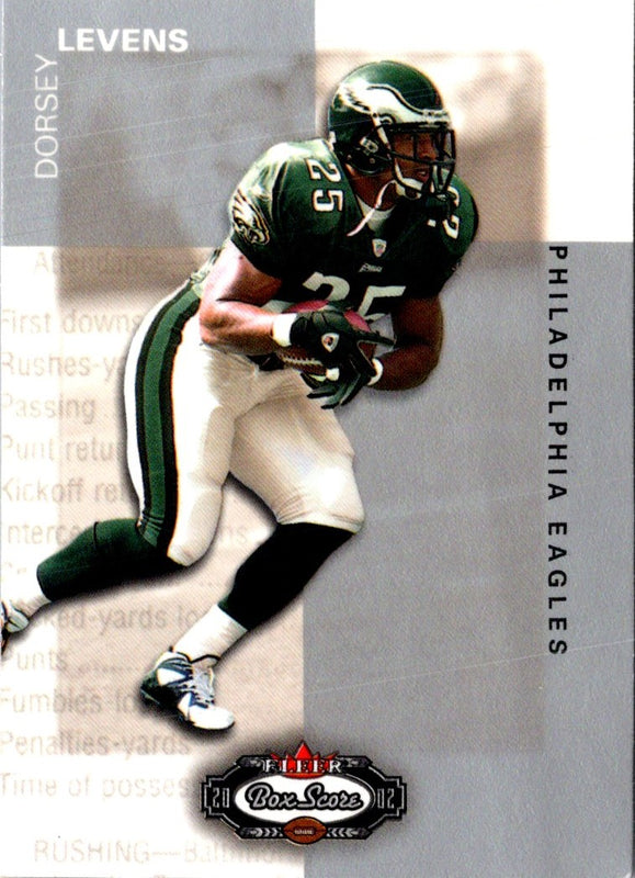 2002 Fleer Box Score Dorsey Levens #97