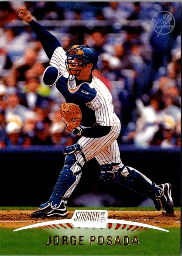 1999 Stadium Club Jorge Posada #58