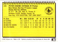 1991 ProCards Pete Estrada #346