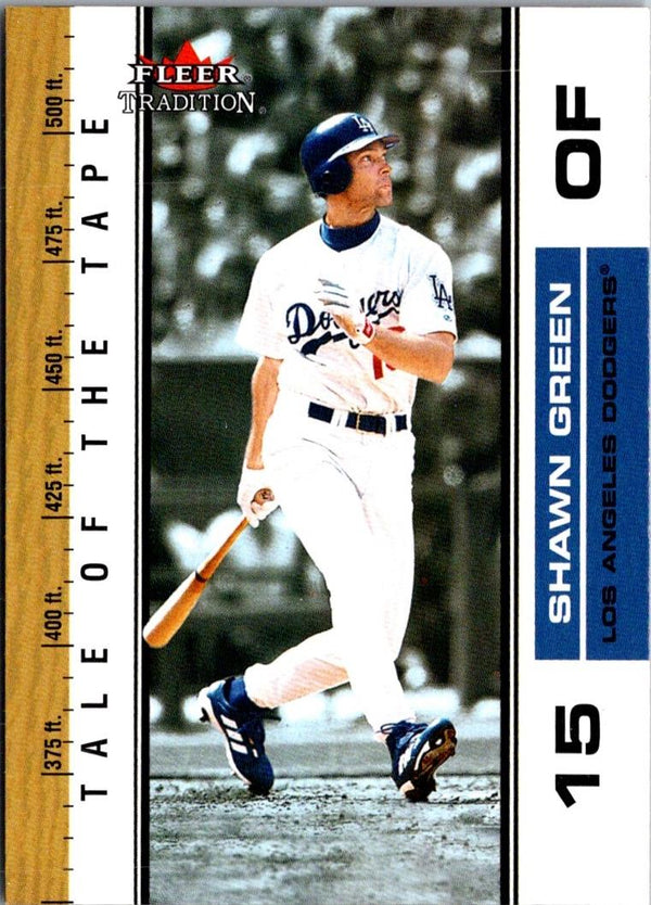 2001 Fleer Shawn Green #68