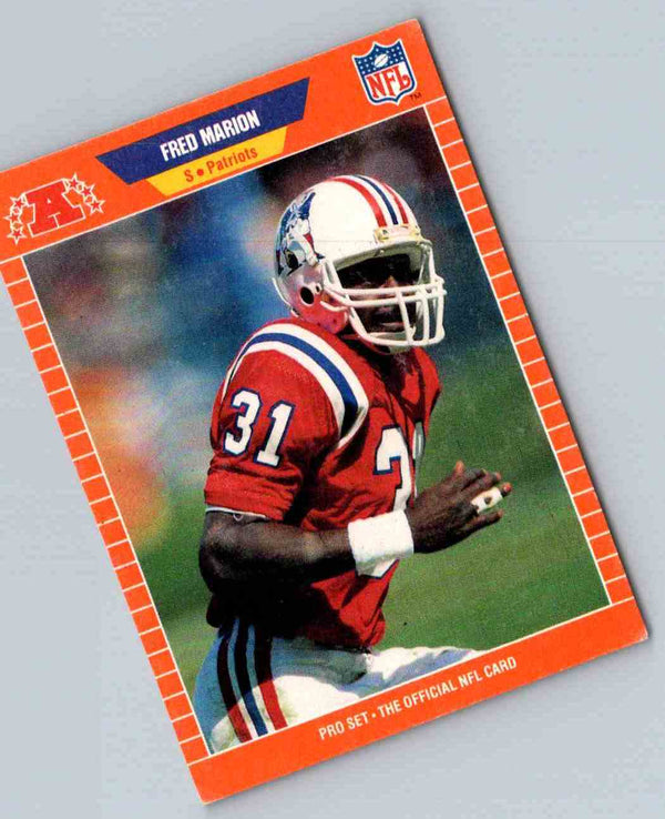 1989 NFL Proset Fred Marion #253