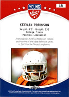 2012 Leaf Young Stars Keenan Robinson #49