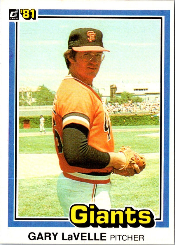 1981 Donruss Gary Lavelle #314