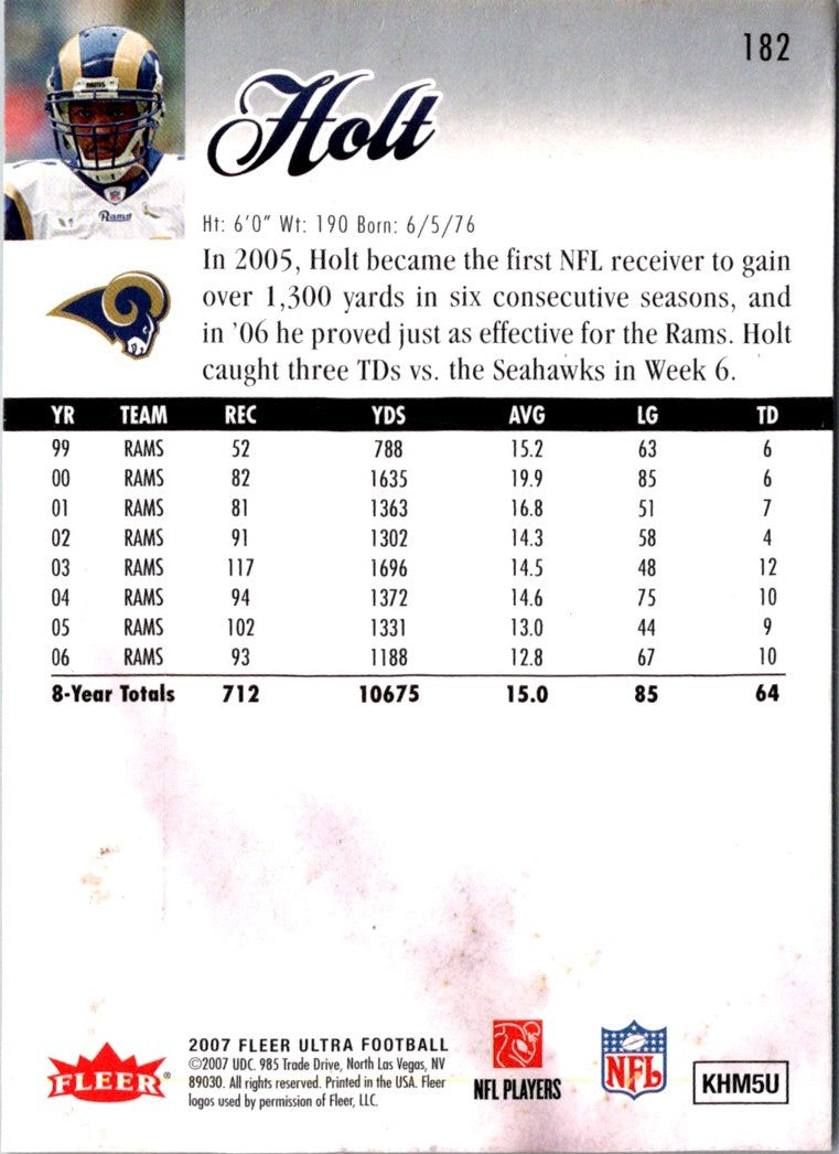 2007 Ultra Torry Holt