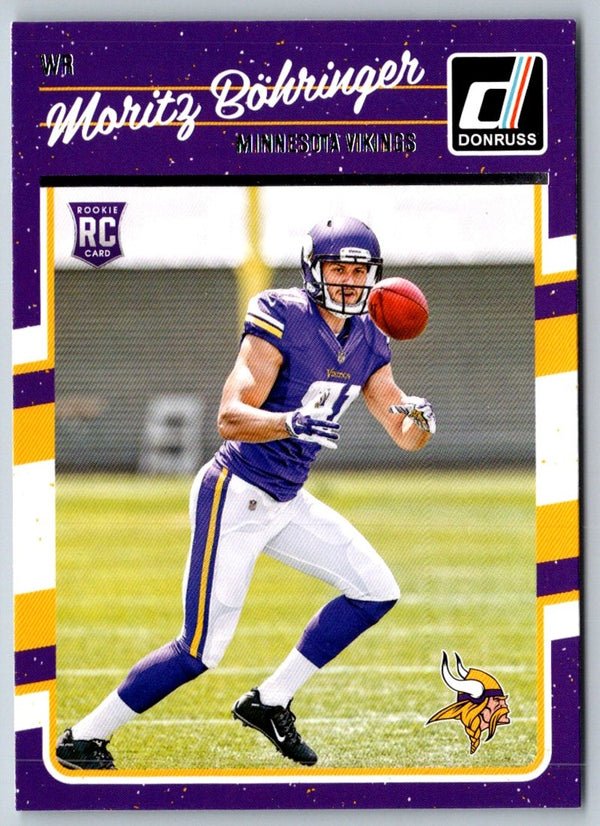 2016 Donruss Moritz Bohringer #333 Rookie